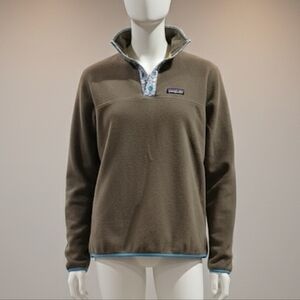 Patagonia Grey Womens Fleece  Pullover Size Large